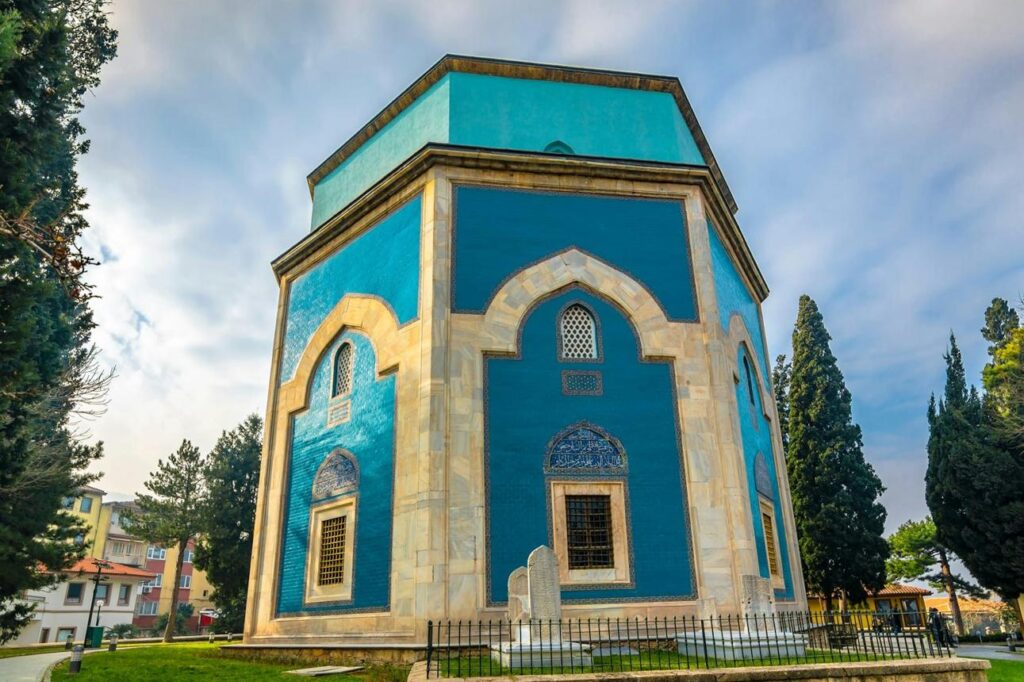 Green Tomb historical monument in Bursa